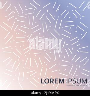 Seamless abstract pattern whith dots and lines Stock Vector