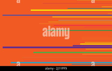 Random straight parallel lines, stripes geometric vector pattern - stock vector illustration, clip-art graphics Stock Vector
