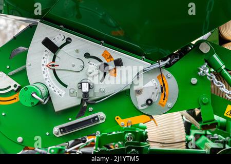 Agricultural machinery. The elements and components of agricultural ...