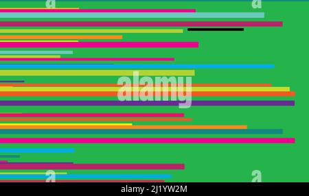 Random straight parallel lines, stripes geometric vector pattern - stock vector illustration, clip-art graphics Stock Vector