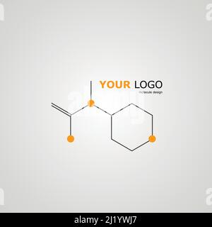 Chemistry Hexagonal Chemical Formula vector concept icon or symbol in ...
