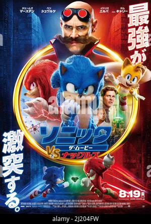 Sonic The Hedgedog 2 Movie Character Poster - Jolly Family Gifts