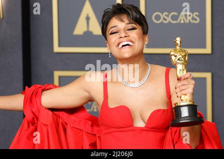 LOS ANGELES - MAR 27:  Ariana DeBose at the 94th Academy Awards at Dolby Theater on March 27, 2022 in Los Angeles, CA Stock Photo