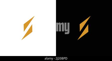 Simple dan modern letter S initials logo design Stock Vector
