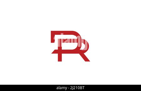 Alphabet letters Initials Monogram logo DR, RD, D and R Stock Vector