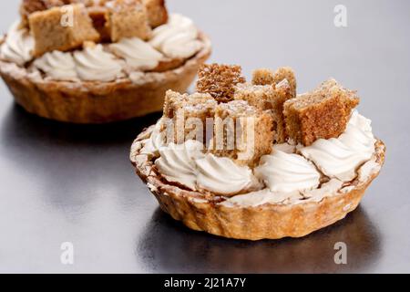 Banoffee High pie Stock Photo