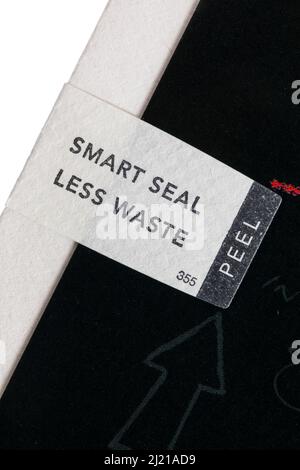 Seal Less Label Smart seal less waste peel off label on greetings card to keep card ...