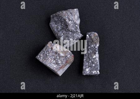 Galena mineral, Rajasthan, India Stock Photo