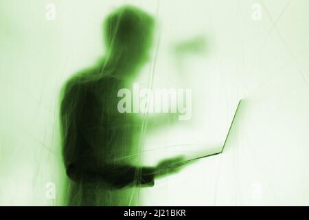 computer with axe Stock Photo - Alamy