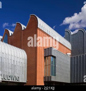 Museum Ludwig in Cologne, Germany, North Rhine-Westphalia, Rhineland, Cologne Stock Photo