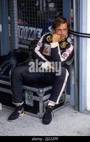 Elio de Angelis (ITA) Lotus Stock Photo