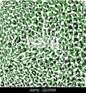 black green spots pattern isolated on white background. – Illustrations Stock Vector
