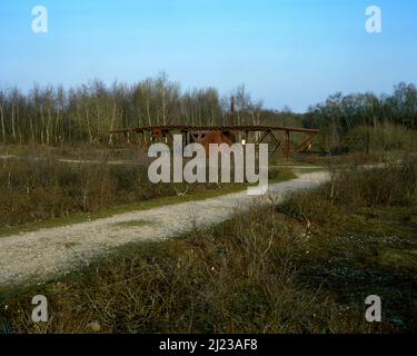 © John Angerson Greenham Common was once the home to American Nuclear Cruise missiles. RAF base, Berkshire. Stock Photo