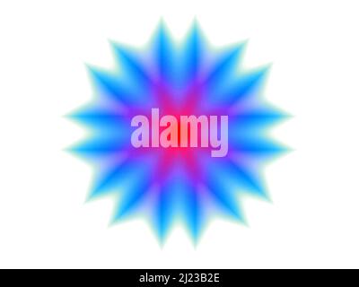Abstract advertising pink, red azure blue Illustration background, horizontal gradient, decorative illustration Stock Photo