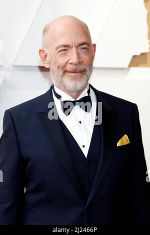 Los Angeles, USA. 16th July, 2022. (L-R) Bryan Cranston and JK Simmons at  the 2022 MLB All-Star Celebrity Softball Game Media Availability held at  the 76 Station - Dodger Stadium Parking Lot