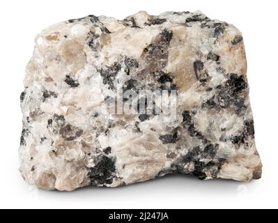 Biotite Granite (Plutonic Igneous Rock), Minnesota Stock Photo