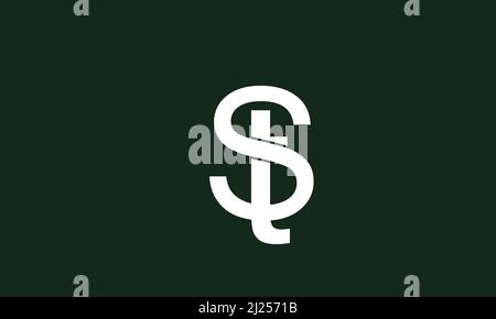 Alphabet letters Initials Monogram logo ST, TS, S and T Stock Vector