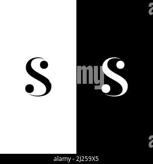 S letters Initial icons monogram vector inspiration logo design Stock Vector