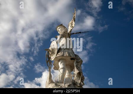 Saint Michael the Archangel Statue Stock Photo - Alamy
