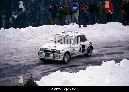 Modèle Réduit Renault 5 Turbo - Rallye Monte Carlo 1985 - Pilote Dany Snobeck - Échelle 1/43 - Neuf
