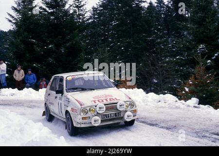 Miniature Visa 1000 Pistes Rallye Monte Carlo 1985 – Virate – Édition Exclusive Wambergue