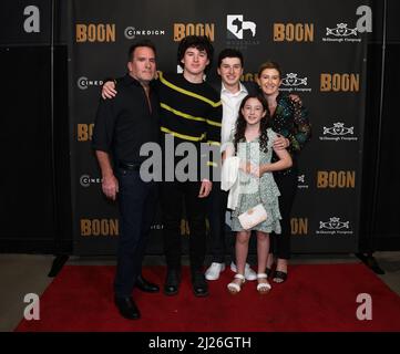 David, Dash, Jake, Presley & Erika Melrose (Melrose Family) arrive at ...