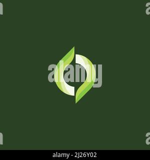 Abstract logo or icon design Stock Vector
