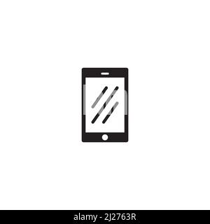 a simple Phone logo / icon design Stock Vector