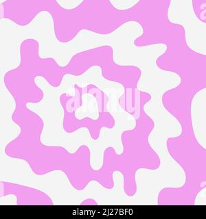 Abstract vector background, acrylic fluid art imitation. Pastel colors, liquid paint. Purple and white colors. Modern template for banner, design and Stock Vector