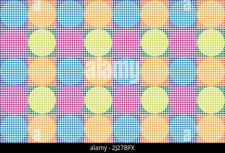 Spots fashion pattern background - stock illustration vector Stock Vector