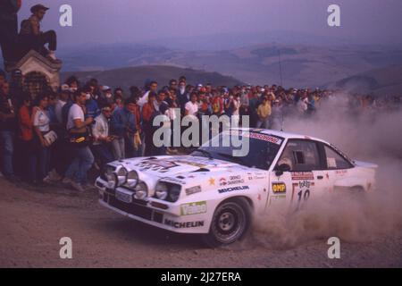 Tchine August Turiani (MC) Gilles Thimonier (FRA) Opel Manta 400 GrB ...