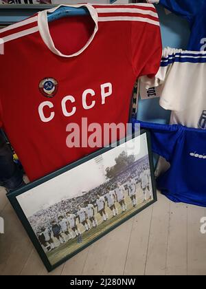 Greek Football National Museum, Chania, Crete, Greece Stock Photo
