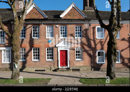 The former home of Squadron Leader Neville Duke(holder of the World Air speed record 1953) on the Causeway, Horsham, West Sussex, England, UK Stock Photo