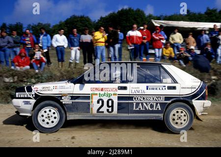 Gianfranco Cunico (ITA) Stefano Steve Evangelisti (ITA) Lancia Delta HF