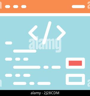 Vector webpage repair, internet development, seo white line icon. Stock Vector