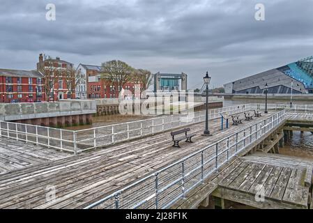 Images of Hull and its buildings development  in Yorkshire UK Stock Photo