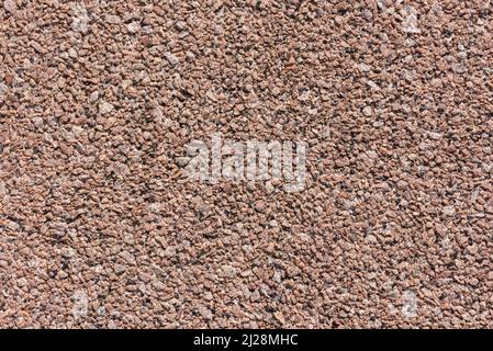Pink gravel texture of a slab from above. High quality background. Stock Photo