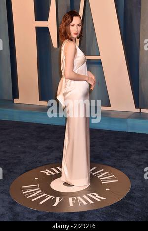 March 27th, 2022, Los Angeles, USA. Maude Apatow attending the Vanity Fair  Oscar Party 2022, Wallis Annenberg Center for the Performing Arts, Los Ange  Stock Photo - Alamy