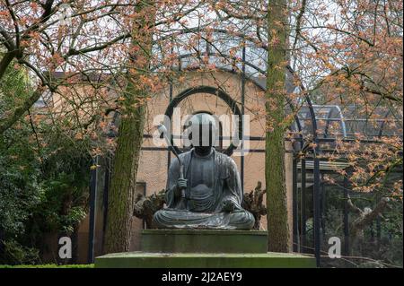 Buddha Statue At Artis Amsterdam The Netherlands 30-3-2022 Stock Photo