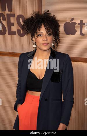 Rosalind Eleazar attends the “Slow Horses” UK Premiere at Regent Street Cinema on March 30, 2022 in London, England Stock Photo