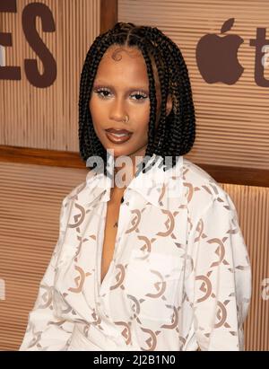 Iamddb attends the “Slow Horses” UK Premiere at Regent Street Cinema on March 30, 2022 in London, England Stock Photo