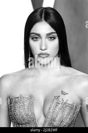 Lourdes Leon attending the Vanity Fair Oscar Party held at the Wallis