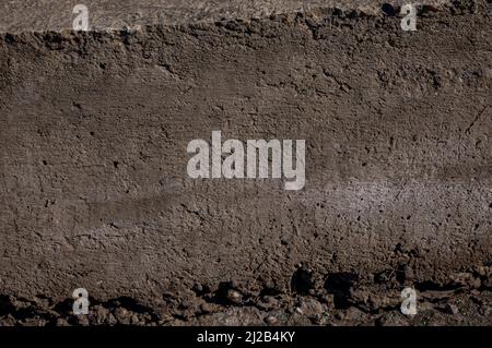 Concrete foundation, concrete texture gray background. Stock Photo