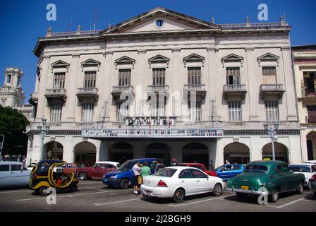 Havana, Cuba, April 10, 2010, the famous Cine Payret theatre. Stock Photo