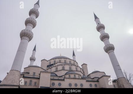 New Central mosque, Bishkek, Kyrgyzstan. High quality photo Stock Photo