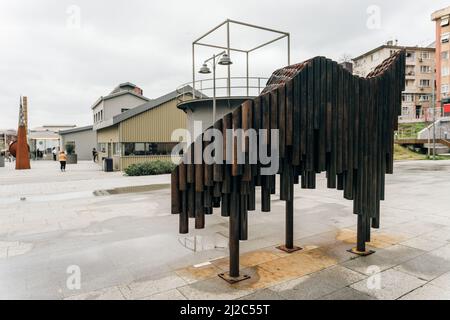 Kadikoy, Istanbul, Turkey - Feb, 26, 2022. The historical gashane into a Culture and Art Center. Gazhane Museum (Muze Gazhane) . High quality photo Stock Photo