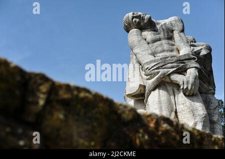 Rome, Italy 24/03/2013: Commemoration in memory of the massacre of the Fosse Ardeatine. ©Andrea Sabbadini Stock Photo