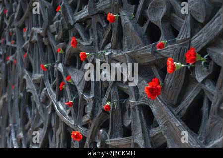 Rome, Italy 24/03/2013: Commemoration in memory of the massacre of the Fosse Ardeatine. ©Andrea Sabbadini Stock Photo