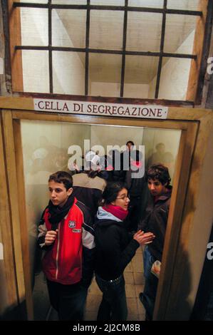 Rome, Italy 27/01/2005: Visit to the Museum of Liberation in via Tasso on the occasion of the Memorial Day. ©Andrea Sabbadini Stock Photo