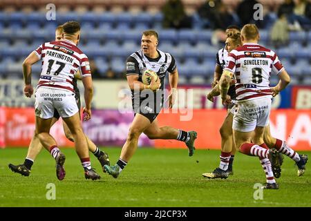 Jack Brown (20) of Hull FC in action Stock Photo